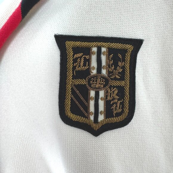 Lauren Ralph Lauren Sweater Blazer 3X Crest Ivory Cream Cotton Nylon NWT CJ-2150 - Picture 5 of 13